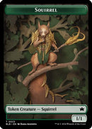 Squirrel // Darkstar Augur Double-Sided Token (BLB-23 // 11) [Bloomburrow] Foil