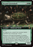 Fecund Greenshell (Extended Art) (BLB-362) [Bloomburrow] Foil