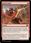 Quick Draw (OTJ-138) [Outlaws of Thunder Junction] Foil