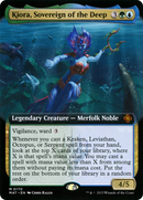 Kiora, Sovereign of the Deep (Extended Art) (MAT-170) [March of the Machine: The Aftermath] Foil