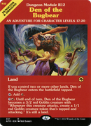 Den of the Bugbear (Dungeon Module) (AFR-351) (Showcase) [Adventures in the Forgotten Realms] Foil