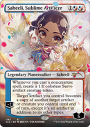 Saheeli, Sublime Artificer (Borderless) (SLD-1143) (Borderless) [Secret Lair Drop] Foil