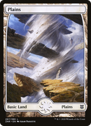 Plains (267) - Full Art (ZNR-267) [Zendikar Rising] Foil