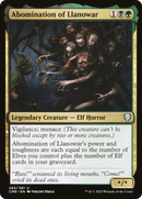 Abomination of Llanowar (CMR-265) [Commander Legends] Foil