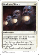 Deafening Silence (White Border) (MB2-009) [Mystery Booster 2]