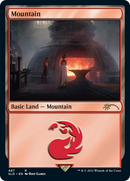 Mountain (Secret Lair x Arcane: Lands) (SLD-487) [Secret Lair Drop]