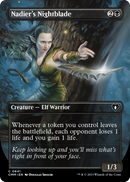Nadier's Nightblade (Borderless) (CMM-641) [Commander Masters]