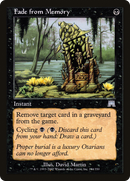 Fade from Memory (ONS-144) [Onslaught] Foil
