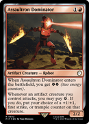 Assaultron Dominator (Surge Foil) (PIP-582) [Fallout] Foil