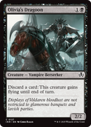 Olivia's Dragoon (INR-127) [Innistrad Remastered] Foil