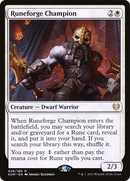 Runeforge Champion (PPKHM-26P) [Promo Pack: Kaldheim Promos]