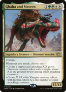 Ghalta and Mavren (PPMOM-225) [Promo Pack: March of the Machine Promos] Foil