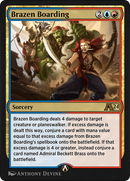 Brazen Boarding (YLCI-023) [Alchemy: Ixalan]