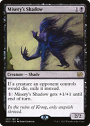 Misery's Shadow (PPBRO-107) [Promo Pack: The Brothers' War Promos] Foil