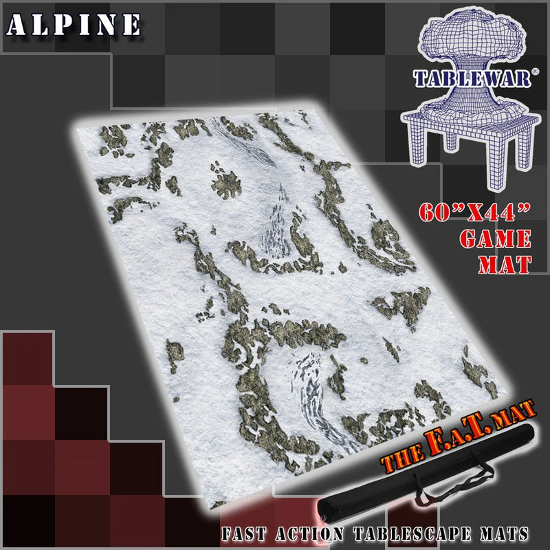 F.A.T. Mats: 'Alpine' 44x60 Gaming Mat