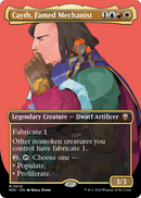 Cayth, Famed Mechanist (Borderless) (M3C-010) [Modern Horizons 3 Commander] Foil