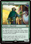 Arbor Adherent (TDC-042) [Commander: Tarkir: Dragonstorm]