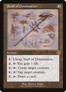 Staff of Domination (Schematic) (BRR-119) [The Brothers' War Retro Artifacts] Foil
