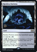 Restless Fortress (PRE-259) [Wilds of Eldraine Promos] Foil