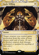 Gods Willing (STA-007) (Showcase) (Borderless) [Strixhaven Mystical Archive] Foil