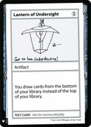 Lantern of Undersight (CMB1-106) [Mystery Booster Playtest Cards 2019]