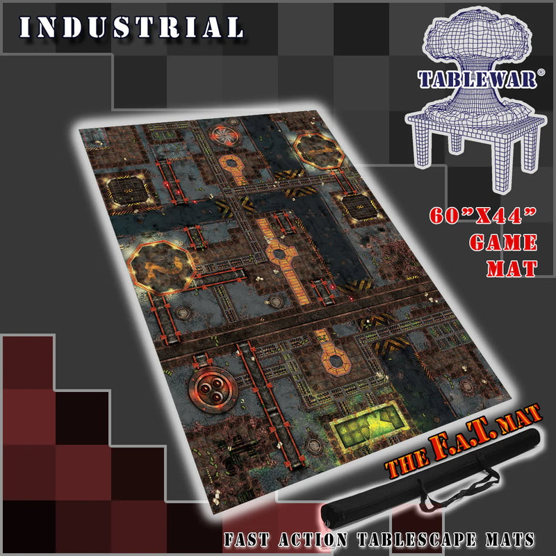 F.A.T. Mats: 'Industrial' 44x60 Gaming Mat