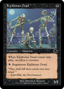 Kjeldoran Dead (ME2-098) [Masters Edition II] Foil