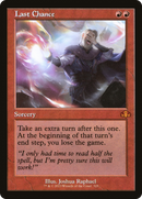 Last Chance (Retro Frame) (DMR-325) [Dominaria Remastered] Foil