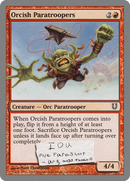 Orcish Paratroopers (UNH-083) [Unhinged]