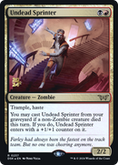 Undead Sprinter (PRE-237) [Duskmourn: House of Horror Promos] Foil