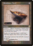 Semblance Anvil (Schematic) (Serial Numbered) (BRR-115) [The Brothers' War Retro Artifacts] Foil