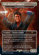 Ash, Destined Survivor - Puresteel Paladin (SLD-1352) (Borderless) [Secret Lair Drop] Foil