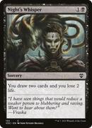 Night's Whisper (VOC-133) [Crimson Vow Commander]