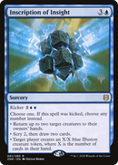 Inscription of Insight (PPZNR-61P) [Promo Pack: Zendikar Rising Promos] Foil
