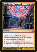 Invoke the Firemind (GPT-118) [Guildpact] Foil