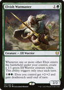 Elvish Warmaster (KHM-167) [Kaldheim] Foil