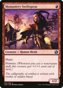 Monastery Swiftspear (IMA-140) [Iconic Masters] Foil