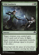 Wild Instincts (ORI-206) [Magic Origins] Foil