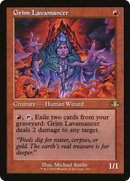 Grim Lavamancer (Retro Frame) (DMR-324) [Dominaria Remastered]