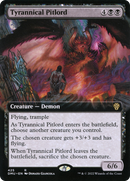 Tyrannical Pitlord (Extended Art) (DMU-425) [Dominaria United] Foil