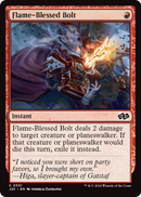 Flame-Blessed Bolt (J25-551) [Foundations Jumpstart]