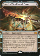 Sword of Wealth and Power (Showcase) (Raised Foil) (BIG-064) [The Big Score] Foil