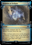 Isolation at Orthanc (Showcase Scrolls) (LTR-508) [The Lord of the Rings: Tales of Middle-earth] Foil