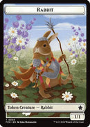Rabbit // Soldier Double-Sided Token (FDN-5 // 6) [Foundations]