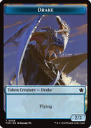 Drake // Goblin Doubled-Sided Token (FDN-8 // 18) [Foundations]