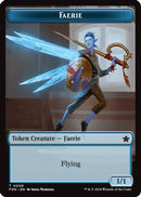 Faerie // Fish Doubled-Sided Token (FDN-9 // 10) [Foundations]