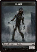 Zombie // Insect Doubled-Sided Token (FDN-15 // 21) [Foundations]