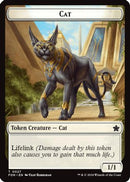 Cat (0027) // Phyrexian Goblin Double-Sided Token (FDN-27 // 31) [Foundations]