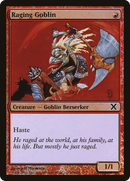 Raging Goblin (10E-224★) [Tenth Edition] Foil