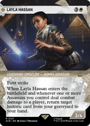 Layla Hassan (Showcase) (ACR-127) (Borderless) [Assassin's Creed] Foil